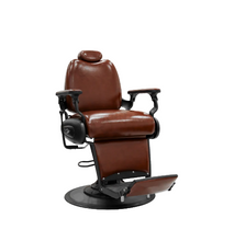 Load image into Gallery viewer, Shine Brown Heavy Duty Professional Barber Salon Gents Chair
