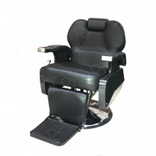 Load image into Gallery viewer, Professional Barber Gents Hair Cutting Chair – Black
