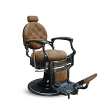 Load image into Gallery viewer, Barber Hair Cutting Chair – Old Brown
