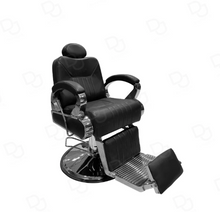 Load image into Gallery viewer, Chrome and Black Barber Chair for Gents Salon
