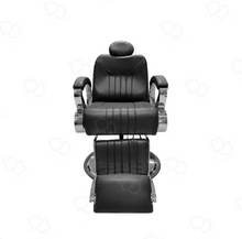 Load image into Gallery viewer, Chrome and Black Barber Chair for Gents Salon
