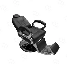 Load image into Gallery viewer, Chrome and Black Barber Chair for Gents Salon
