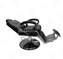 Load image into Gallery viewer, Chrome and Black Barber Chair for Gents Salon
