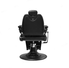 Load image into Gallery viewer, Professional Gents Barber Chair – Black Reclining Hydraulic Salon Chair
