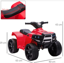 Load image into Gallery viewer, Kids Ride on Electric Quad 6V ATV for 18-36 months
