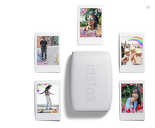 Load image into Gallery viewer, Fujifilm Instax Mini Link 3 Smartphone Printer – Clay White [Bundle]
