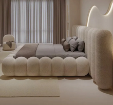 تحميل الصورة إلى عارض المعرض، Modern Upholstered Cloud Bed
