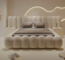 تحميل الصورة إلى عارض المعرض، Modern Upholstered Cloud Bed
