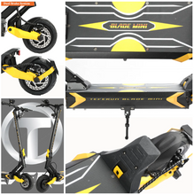 تحميل الصورة إلى عارض المعرض، سكوتر كهربائي Teverun Blade Mini Pro 48V 15.6Ah مع Minimotor EY3 Display 2*500W محرك مزدوج أقصى سرعة 55 كم/ساعة
