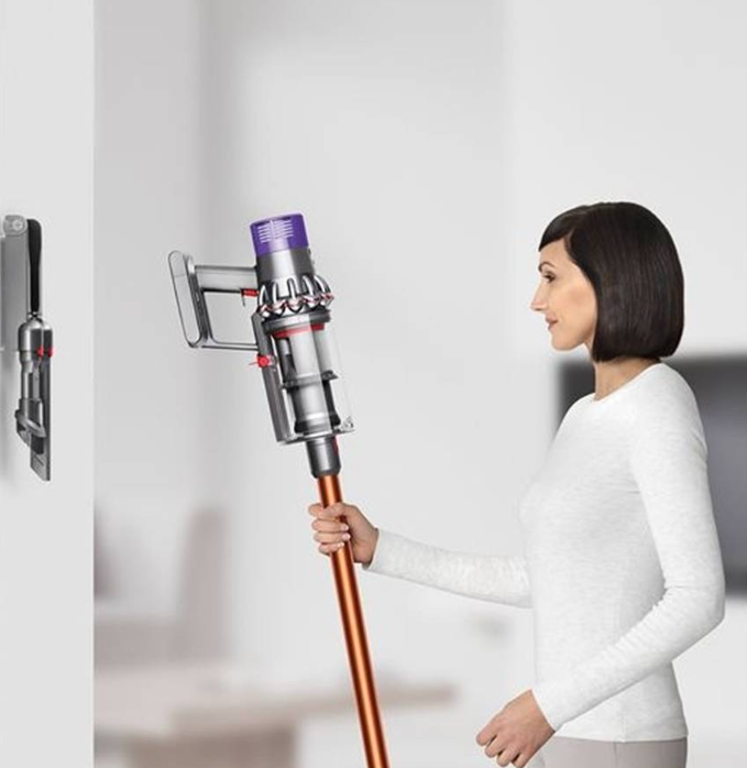 Dyson V10 Absolute Codeless Vacuum Cleaner SV27 Nickel Copper UAE