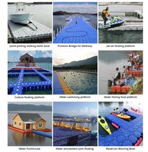Load image into Gallery viewer, Heavy Duty Jet Ski &amp; Boat Pontoon Floating Dock – Built for Marine Lifestyle
