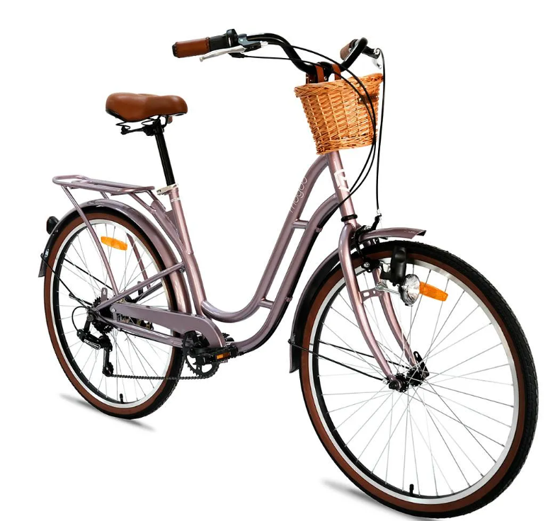 Mogoo Florida Vintage 6 Speed City Bike Size 24