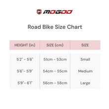 Load image into Gallery viewer, Mogoo Rapid 700C Road Bike | 14 Speed Shimano Drivetrain | Lightweight Aluminum Alloy Frame Kenda Tires
