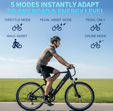 تحميل الصورة إلى عارض المعرض، Windhorse F3 Electric Stylish City E Bike 48V15.6 Ah (Removable)450W
