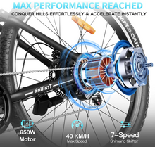 تحميل الصورة إلى عارض المعرض، Windhorse F3 Electric Stylish City E Bike 48V15.6 Ah (Removable)450W
