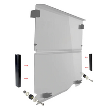تحميل الصورة إلى عارض المعرض، Golf Cart Wind Screen For Club Car Lvtong, Excar,EZGO,E1
