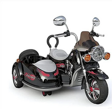 تحميل الصورة إلى عارض المعرض، Ride-On  Luxury Electric 3-Wheel Bike with Sidecar Age 4-7
