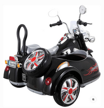 تحميل الصورة إلى عارض المعرض، Ride-On  Luxury Electric 3-Wheel Bike with Sidecar Age 4-7
