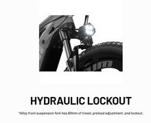تحميل الصورة إلى عارض المعرض، MTB Electric Bike M520 29&quot; With 48V 14Ah LG Battery 500W
