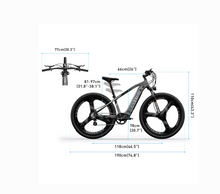 تحميل الصورة إلى عارض المعرض، MTB Electric Bike M520 29&quot; With 48V 14Ah LG Battery 500W
