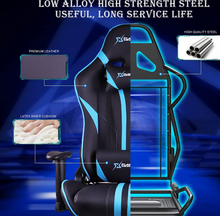 تحميل الصورة إلى عارض المعرض، AM503 Ultimate Gaming and Massage Chair with Bluetooth Speaker and Footrest
