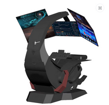 تحميل الصورة إلى عارض المعرض، All-in-One Ergonomic Gaming Office Chair with High-Quality Desk
