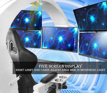 تحميل الصورة إلى عارض المعرض، All-in-One Ergonomic Gaming Office Chair with High-Quality Desk
