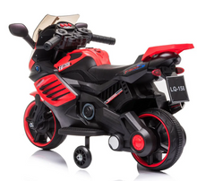 Load image into Gallery viewer, Ride On Kids Electric Motorcycle k1200 RACER 6V
