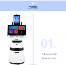 Load image into Gallery viewer, PadBot X3 Dual-Screen Showroom &amp; Reception Robot For Government and Private sector offices
