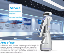 Load image into Gallery viewer, AI Humanoid Mall Bank Intelligent Welcome Reception Service Robot
