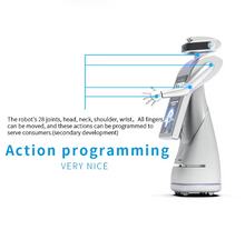 Load image into Gallery viewer, AI Humanoid Mall Bank Intelligent Welcome Reception Service Robot
