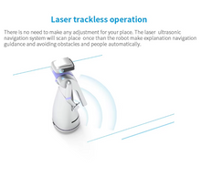 Load image into Gallery viewer, AI Humanoid Mall Bank Intelligent Welcome Reception Service Robot
