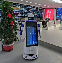 Load image into Gallery viewer, AI Humanoid Mall Bank Intelligent Welcome Reception Service Robot
