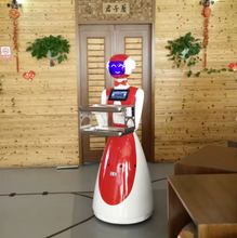 Load image into Gallery viewer, Restaurant Hotel Food Service Intelligent  Smart  Delivery Robot
