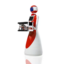Load image into Gallery viewer, Restaurant Hotel Food Service Intelligent  Smart  Delivery Robot
