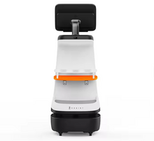 Load image into Gallery viewer, Intelligent Autonomous Commercial Reception Robot for Hotels Smart Chat gpt Humanoid Advertising Guide Rail App-Controlled Video
