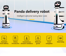 Load image into Gallery viewer, AI Food Delivery &amp; Service Robot – Smart Hospitality Robot for Restaurants &amp; Hotels
