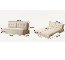 تحميل الصورة إلى عارض المعرض، Armless Pull-out Sofa Bed
