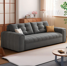تحميل الصورة إلى عارض المعرض، Pull-Out Sofa Bed, Convertible Sleeper Couch with Storage Box
