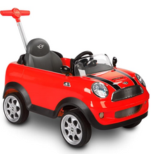Load image into Gallery viewer, Rollplay MINI Cooper Push Car – Red,pink
