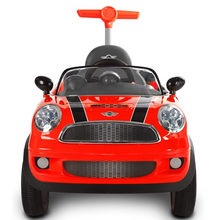 Load image into Gallery viewer, Rollplay MINI Cooper Push Car – Red,pink
