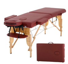 Load image into Gallery viewer, Portable Fitness Massage Table – Foldable Professional Massage Bed with Carry Bag
