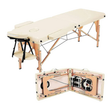 Load image into Gallery viewer, Portable Fitness Massage Table – Foldable Professional Therapy Bed with Carry Bag
