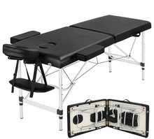 Load image into Gallery viewer, Portable Fitness Massage Table – Foldable Professional Massage Bed with Carry Bag
