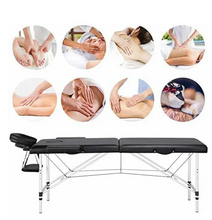 Load image into Gallery viewer, Portable Fitness Massage Table – Foldable Professional Massage Bed with Carry Bag

