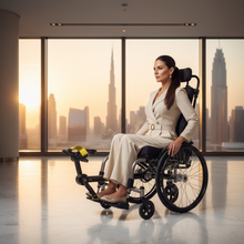 Load image into Gallery viewer, VeloChair Pedal-Powered Mobility Chair – Lightweight Rehabilitation &amp; Active Mobility Wheelchair

