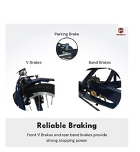 تحميل الصورة إلى عارض المعرض، Mogoo Hauler Adult Tricycle – 24 Inch Utility Cargo Trike
