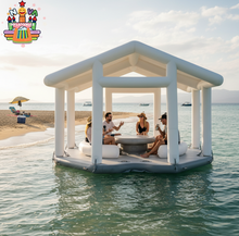تحميل الصورة إلى عارض المعرض، Water Party Inflatable Sea Floating Dock Platform – Premium Floating Platform for UAE Waters
