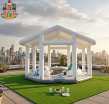 تحميل الصورة إلى عارض المعرض، Water Party Inflatable Sea Floating Dock Platform – Premium Floating Platform for UAE Waters
