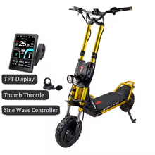 Load image into Gallery viewer, Kaabo Wolf King Electric Scooter 72V 28Ah LG battery 150km Range
